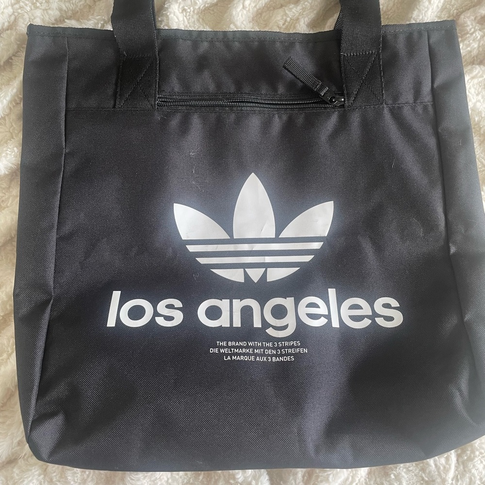 Adidas black tote